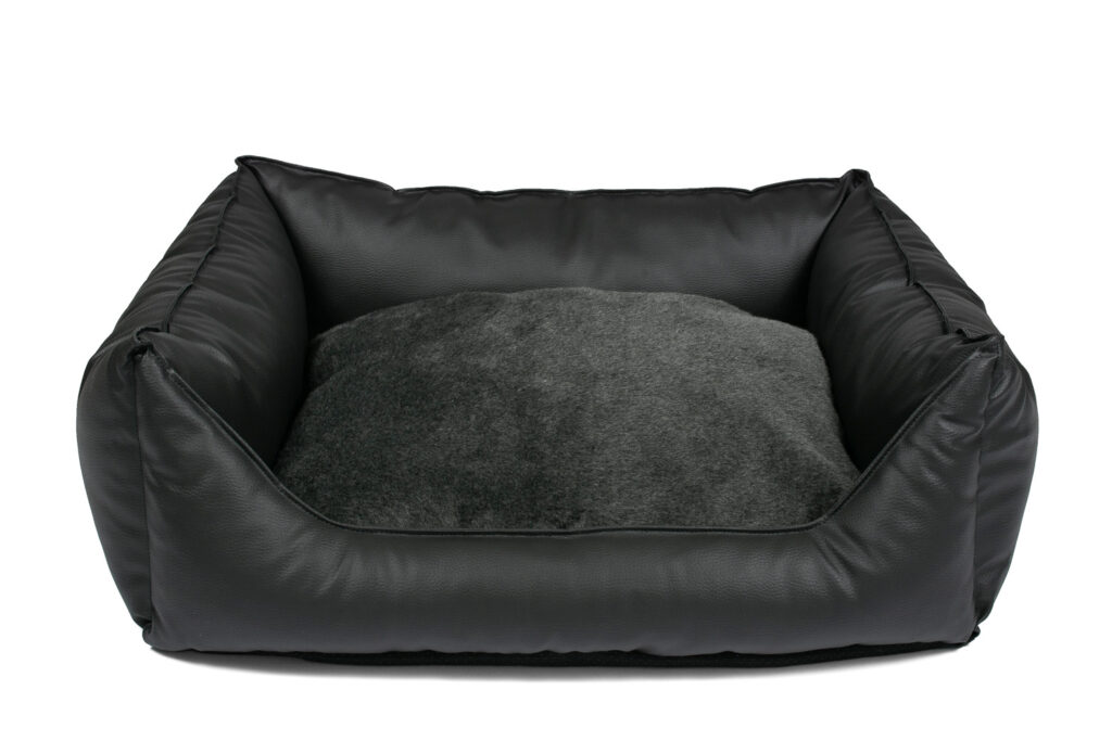 Diivan Original Fluffy – Must + T.hall, 100x120x25cm