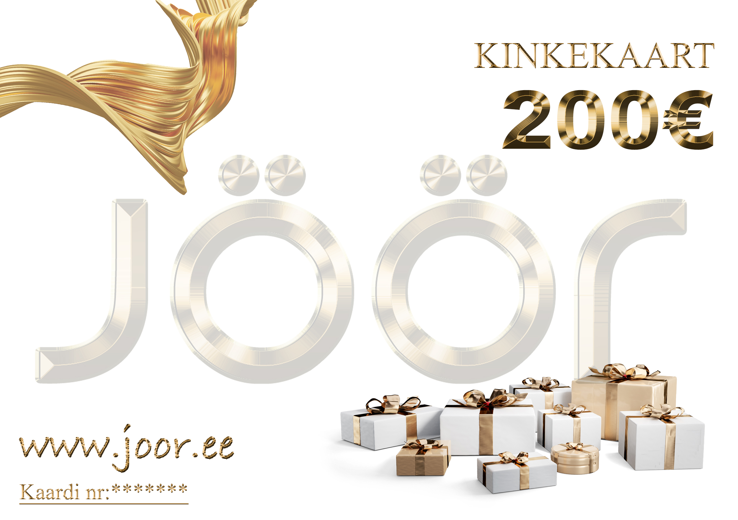 Jöör kinkekaart